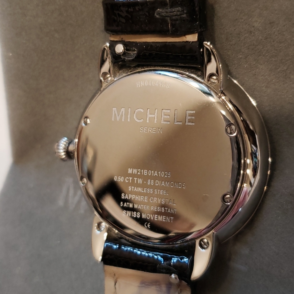 COPY - Michele Serein Diamond .50 ct tw 88 diamonds New battery - Picture 8 of 11